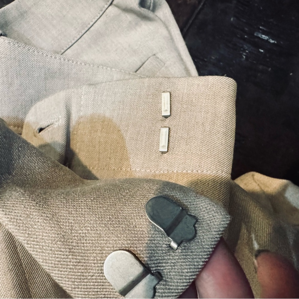 Brand new with tags Ann Taylor wool blend pleated khaki twill pants - Picture 17 of 17